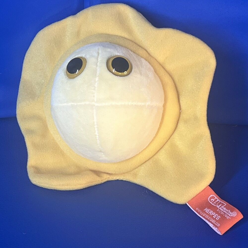 GIANT MICROBES-GIGANTIC HERPES-Stuffed Plush STD VD Virus